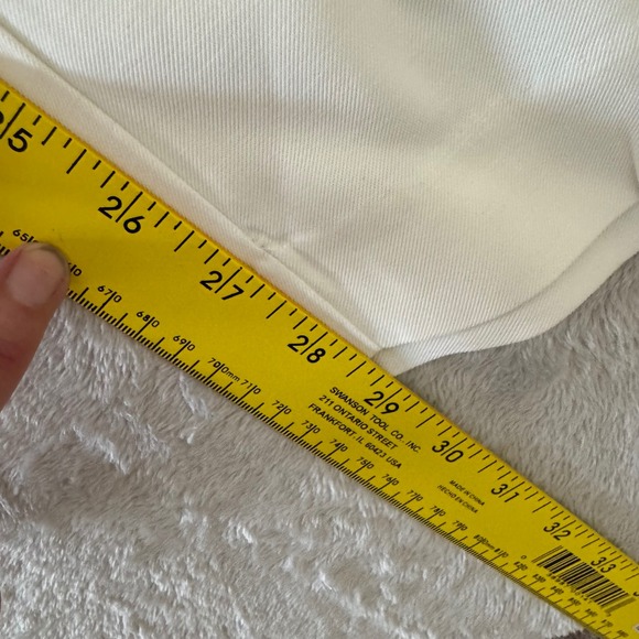 NWT $138‎ Lilly Pulitzer Women's Alaura Pull On Elastic Pants Large Ivory Resort - Picture 10 of 10